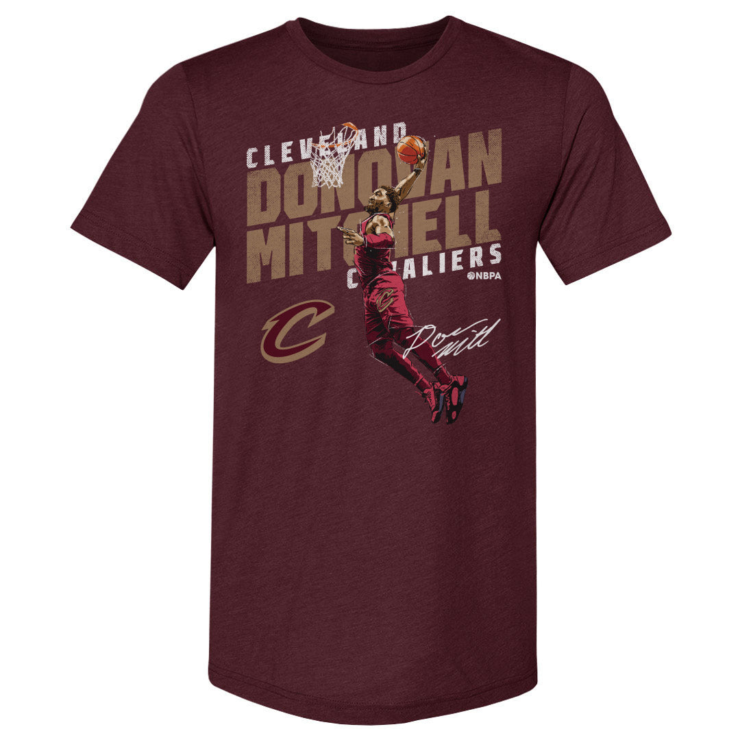 Cleveland Custom T Shirts Donovan Mitchell Cleveland Cavaliers