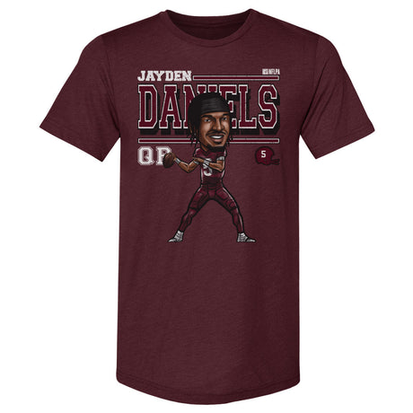 Jayden Daniels Men's Premium T-Shirt | 500 LEVEL
