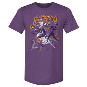 Justin Jefferson Men's Premium T-Shirt | 500 LEVEL
