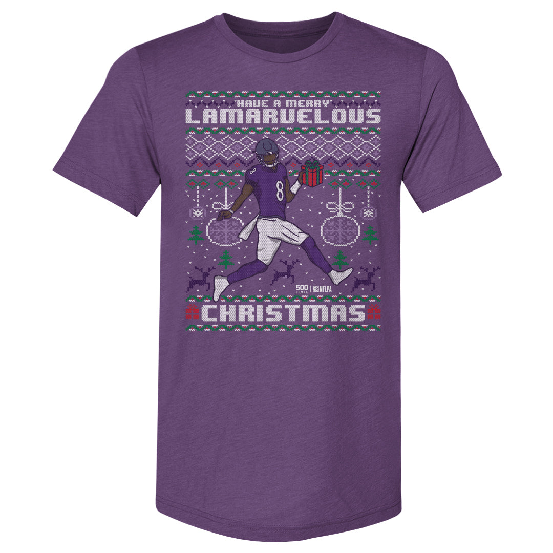 Lamar Jackson Men's Premium T-Shirt | 500 LEVEL