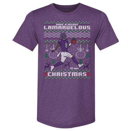 Lamar Jackson Men's Premium T-Shirt | 500 LEVEL