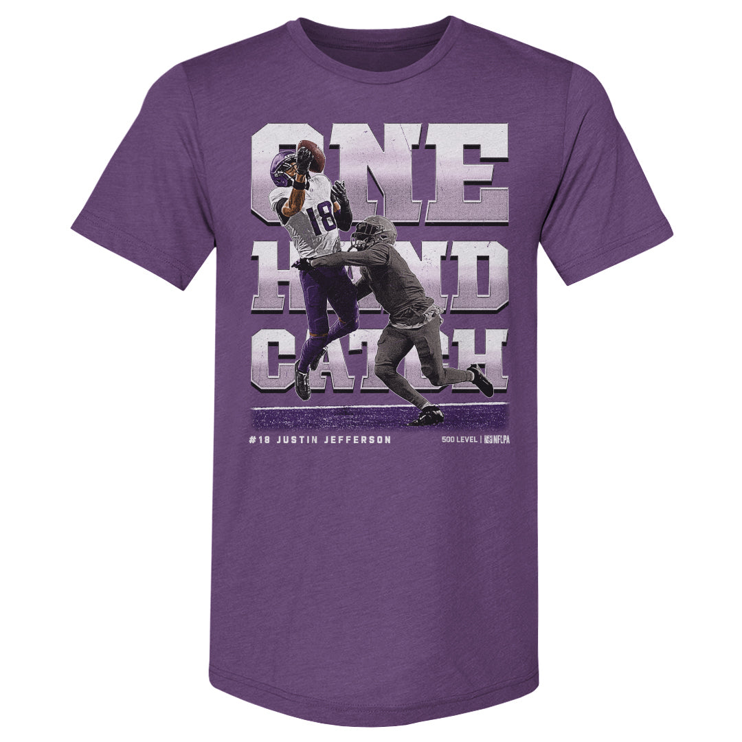 Justin Jefferson Men's Premium T-Shirt | 500 LEVEL