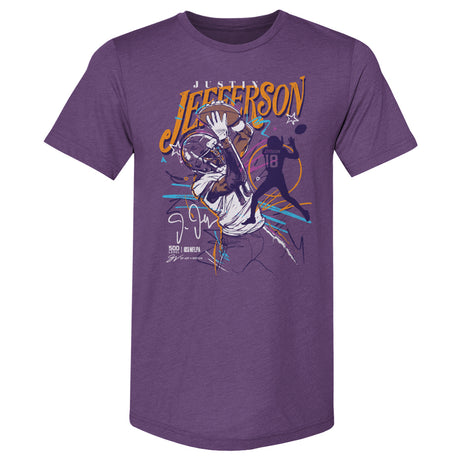Justin Jefferson Men's Premium T-Shirt | 500 LEVEL