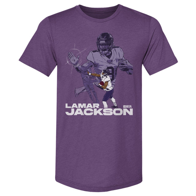 Lamar Jackson Men's Premium T-Shirt | 500 LEVEL
