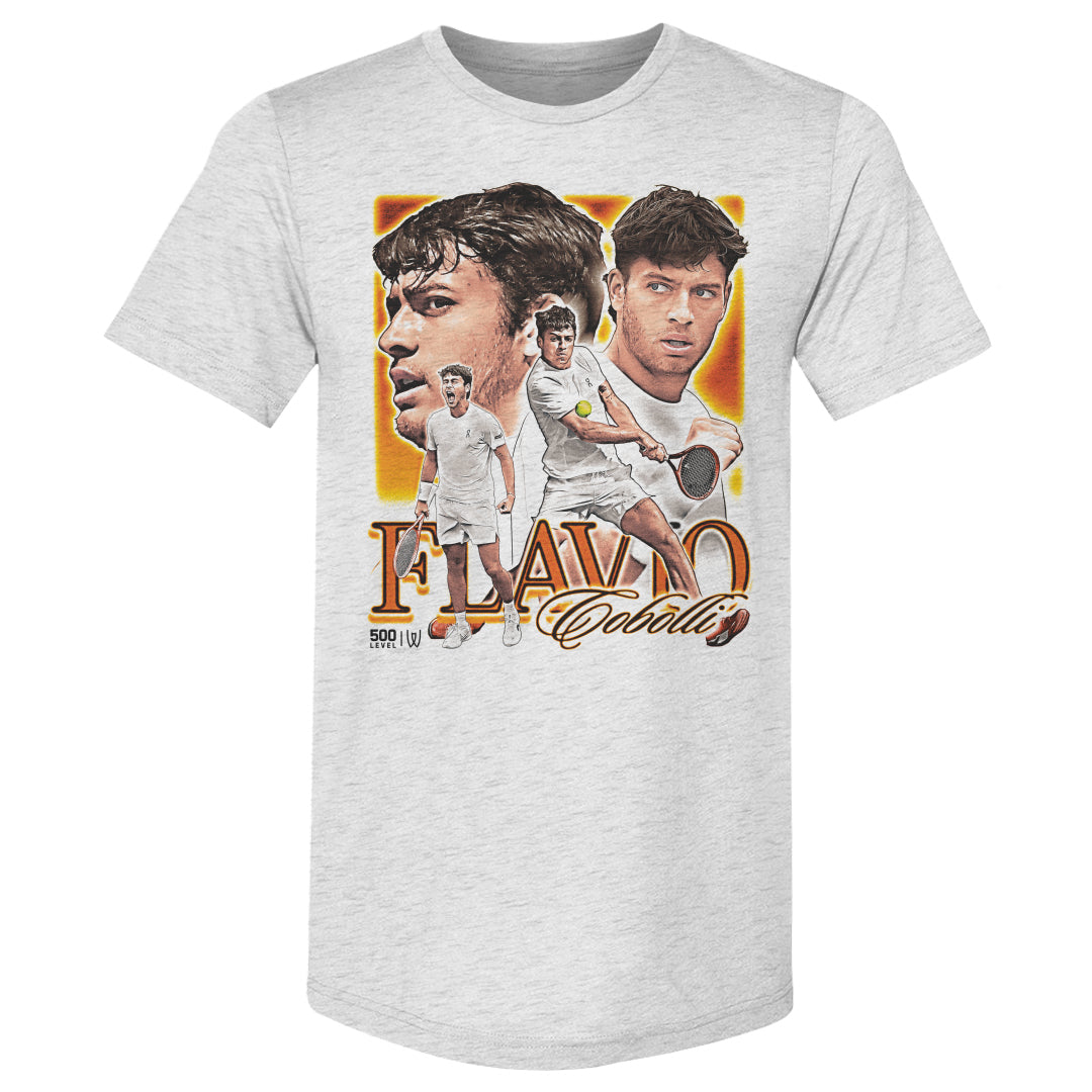Flavio Cobolli Men's Premium T-Shirt | 500 LEVEL