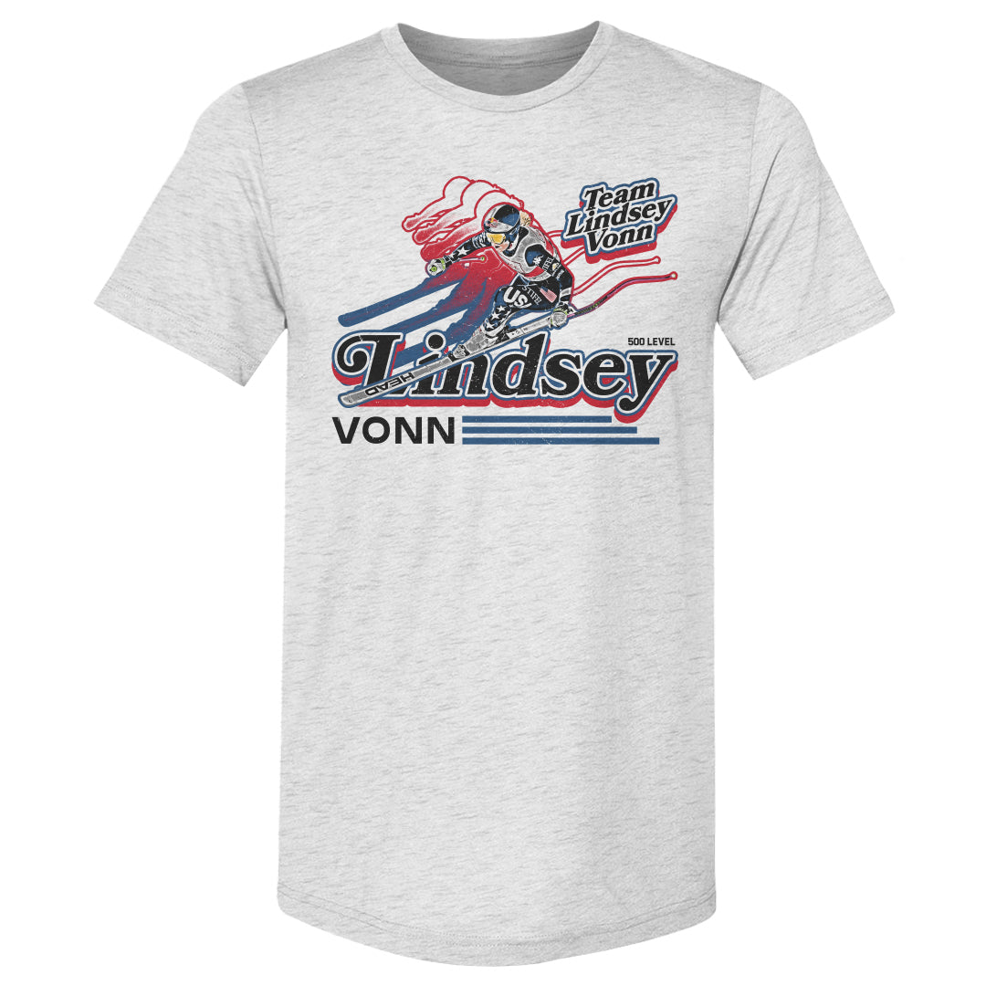 Lindsey Vonn Men's Premium T-Shirt | 500 LEVEL
