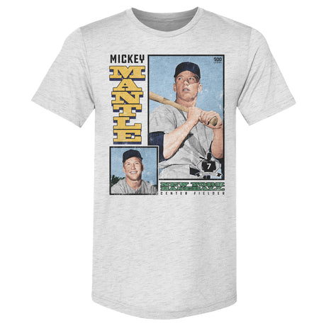 Mickey Mantle Men's Premium T-Shirt | 500 LEVEL
