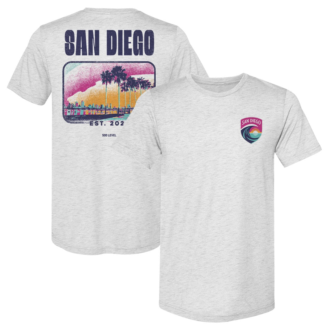 San Diego Wave FC Men's Premium T-Shirt | 500 LEVEL