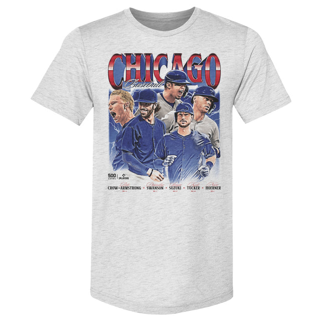 Chicago Men's Premium T-Shirt | 500 LEVEL