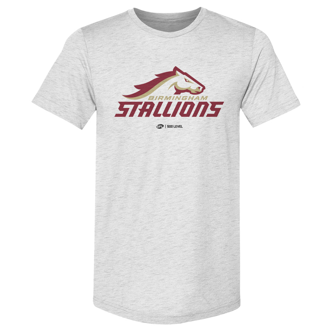 Birmingham Stallions Men's Premium T-Shirt | 500 LEVEL