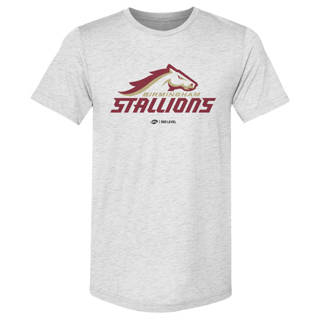 Birmingham Stallions Men's Premium T-Shirt | 500 LEVEL