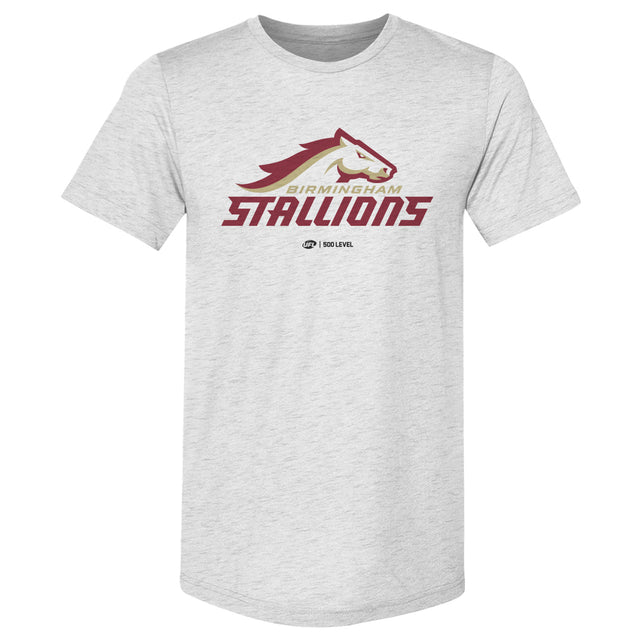 Birmingham Stallions Men's Premium T-Shirt | 500 LEVEL