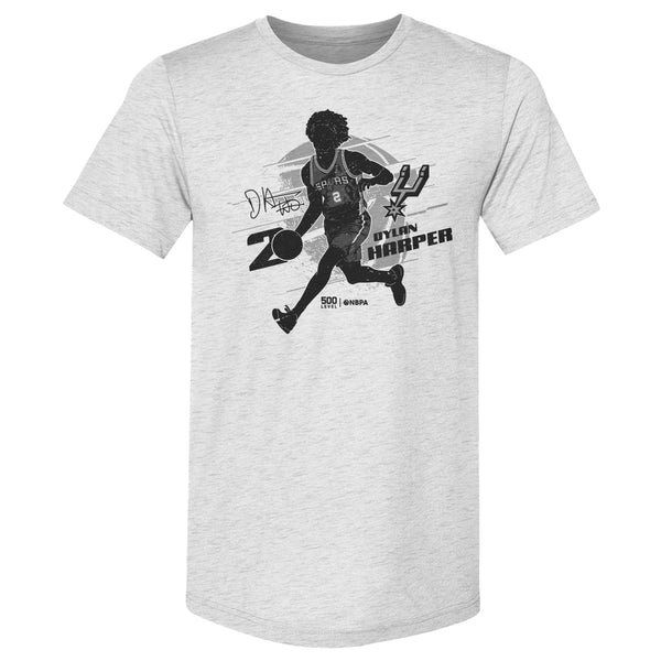 Dylan Harper San Antonio Spurs Silhouette Men's Premium T-Shirt