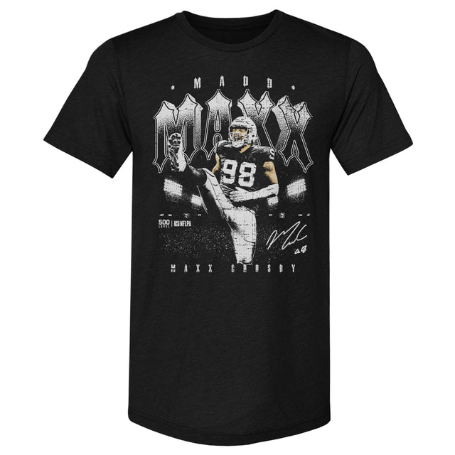 Maxx Crosby Men's Premium T-Shirt | 500 LEVEL