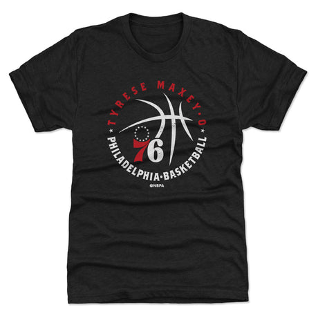 Tyrese Maxey Men's Premium T-Shirt | 500 LEVEL