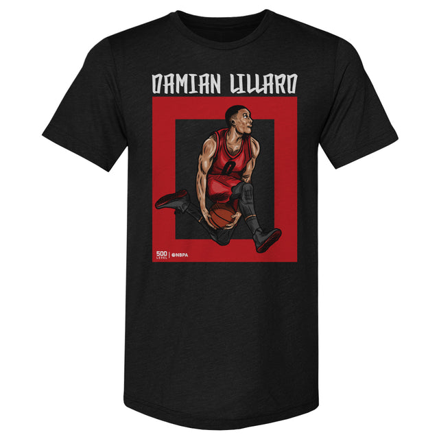 Damian Lillard Men's Premium T-Shirt | 500 LEVEL