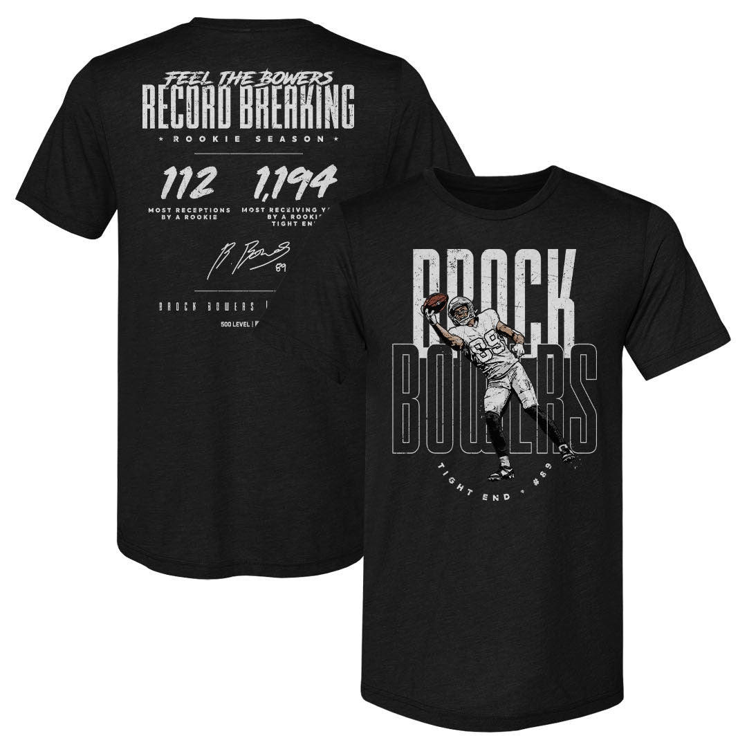 Brock Bowers Men's Premium T-Shirt | 500 LEVEL