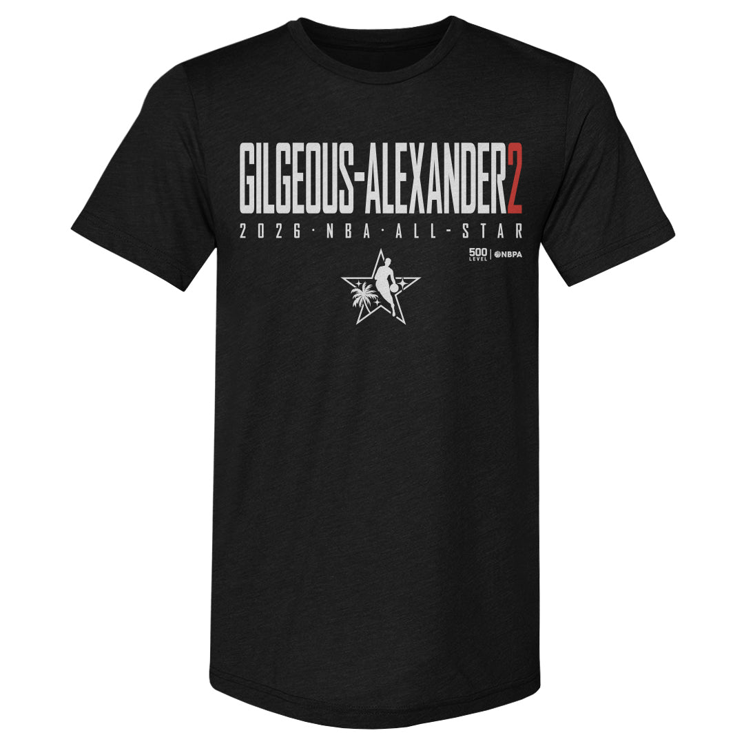 Shai Gilgeous-Alexander Men's Premium T-Shirt | 500 LEVEL