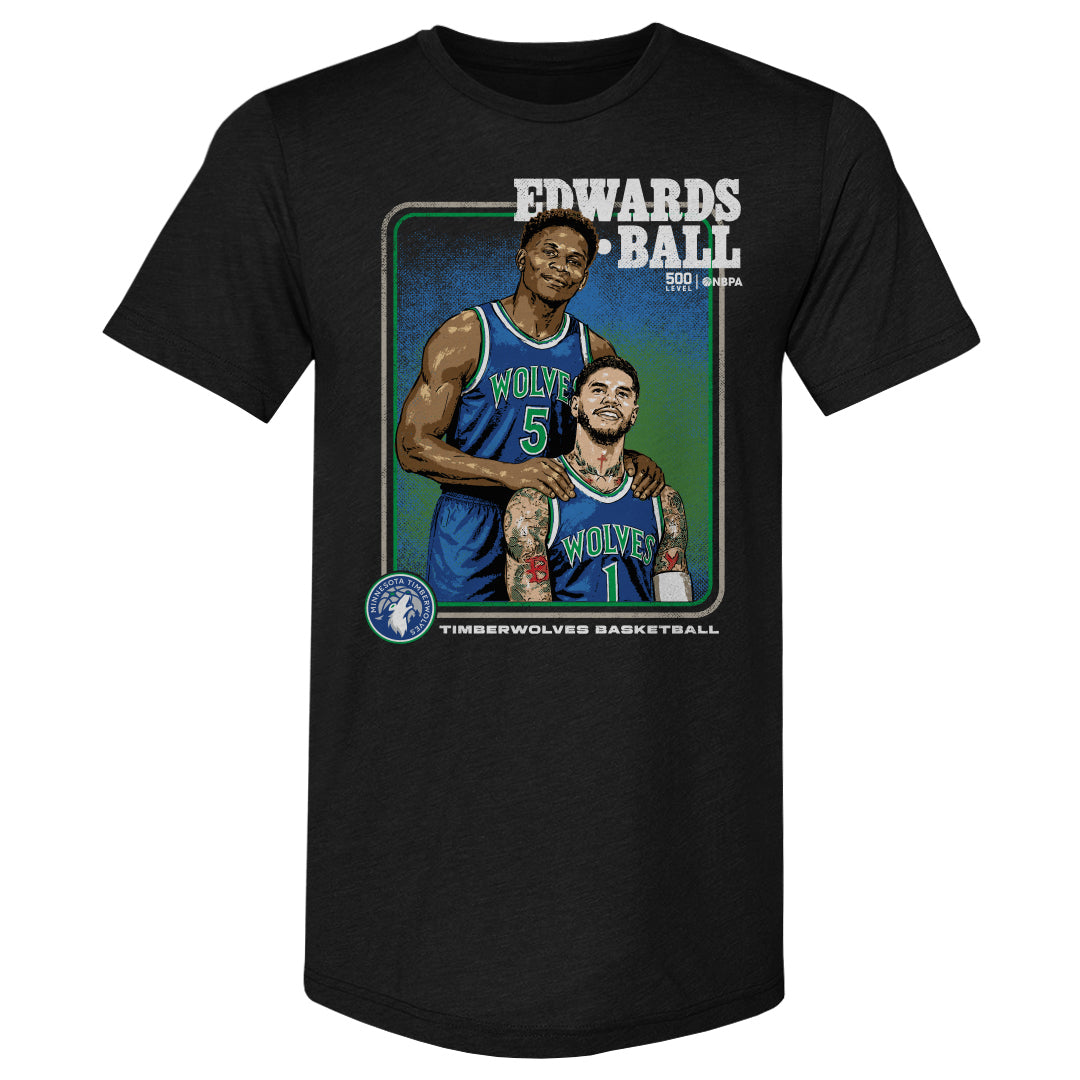 Anthony Edwards Men's Premium T-Shirt | 500 LEVEL