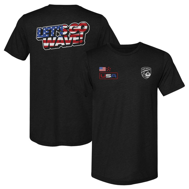 San Diego Wave FC Men's Premium T-Shirt | 500 LEVEL