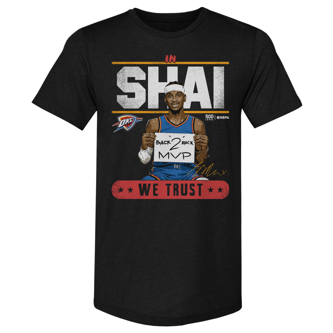 Shai Gilgeous-Alexander Men's Premium T-Shirt | 500 LEVEL