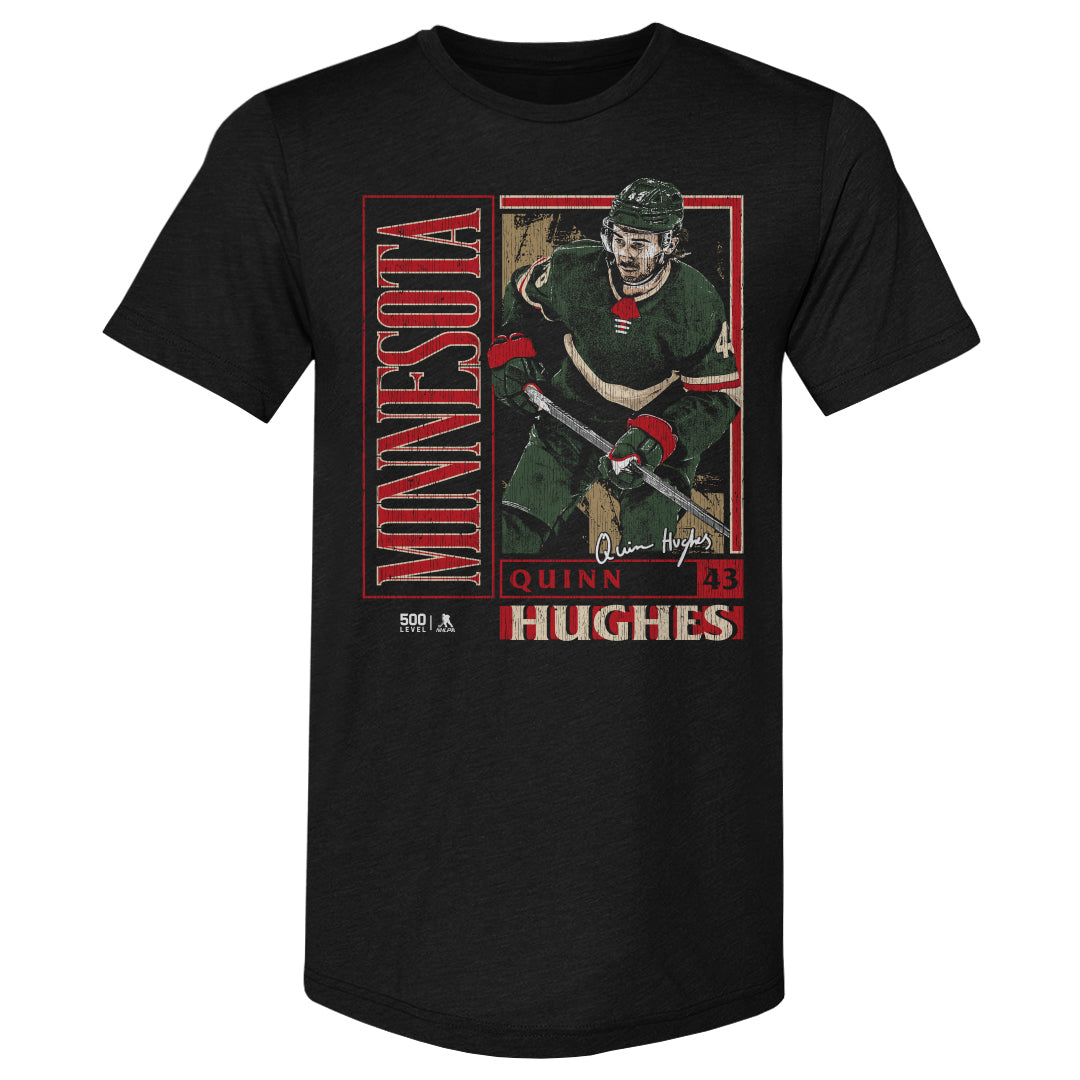 Quinn Hughes Men's Premium T-Shirt | 500 LEVEL
