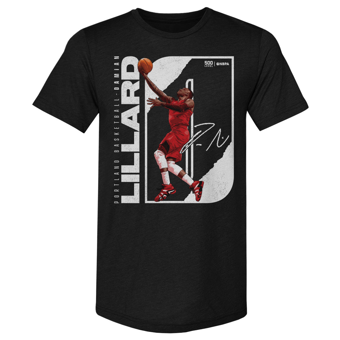 Damian Lillard Men's Premium T-Shirt | 500 LEVEL