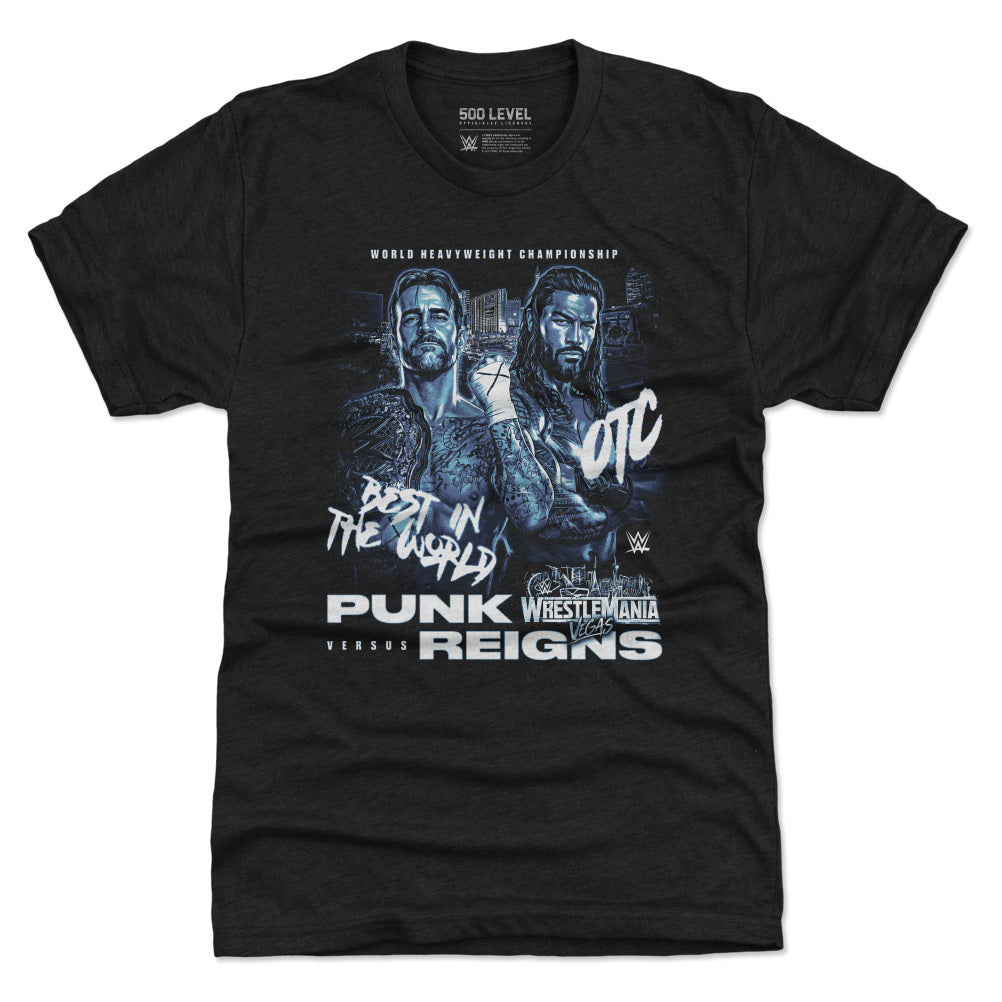 WrestleMania Men's Premium T-Shirt | 500 LEVEL