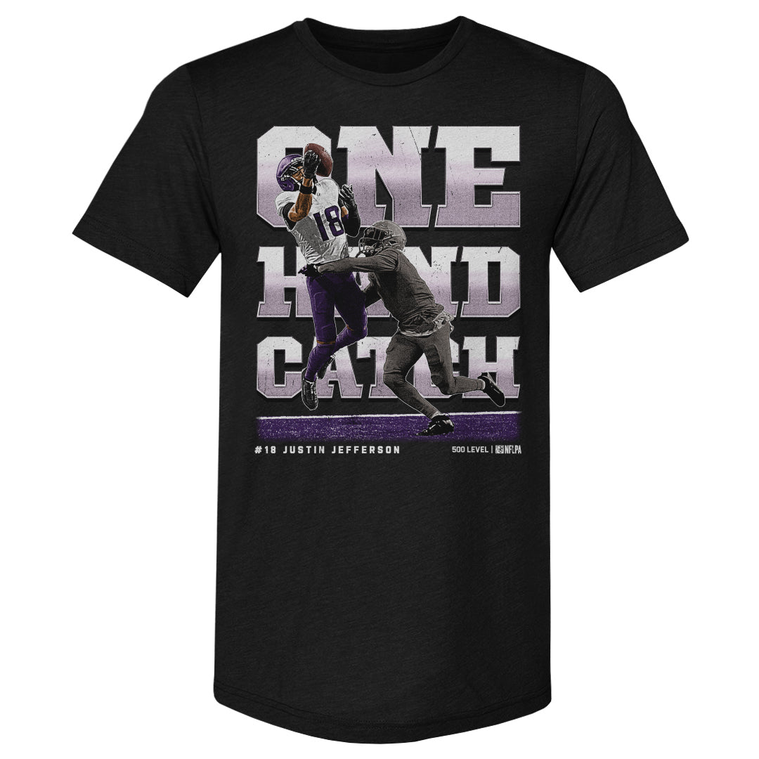 Justin Jefferson Men's Premium T-Shirt | 500 LEVEL