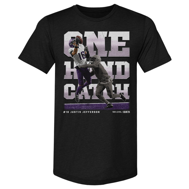 Justin Jefferson Men's Premium T-Shirt | 500 LEVEL