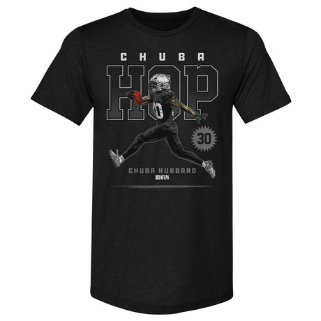 Chuba Hubbard Men's Premium T-Shirt | 500 LEVEL