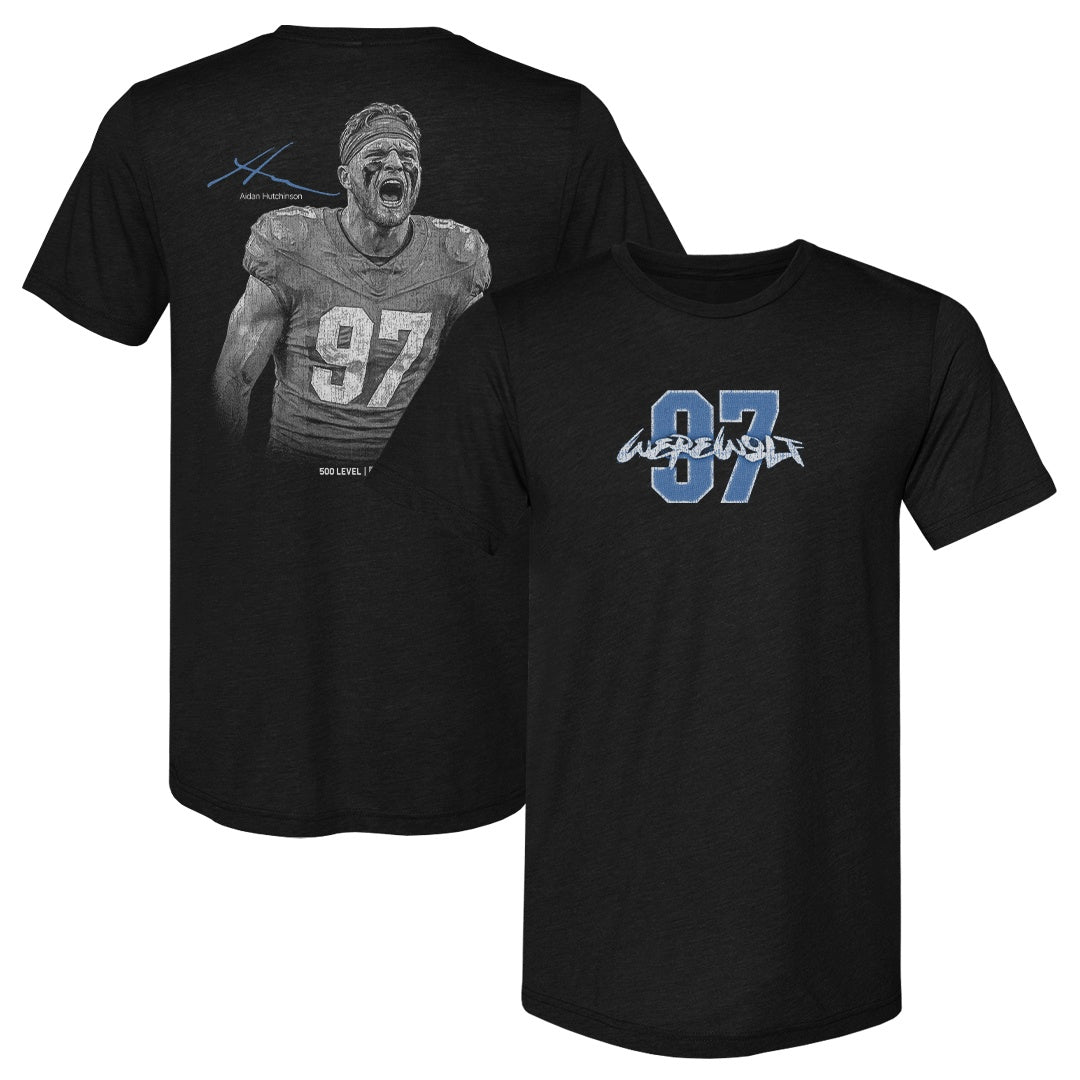 Aidan Hutchinson Men's Premium T-Shirt | 500 LEVEL
