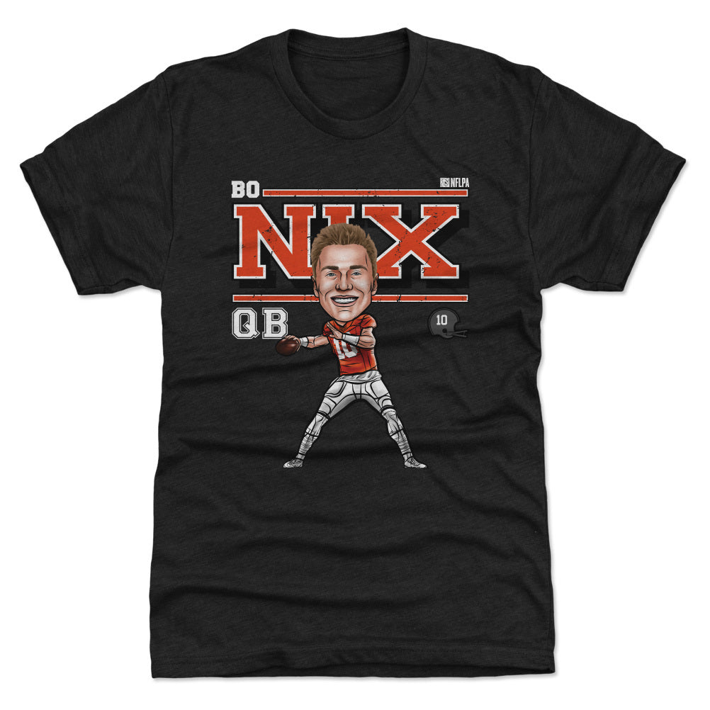 Bo Nix Men&#39;s Premium T-Shirt | 500 LEVEL