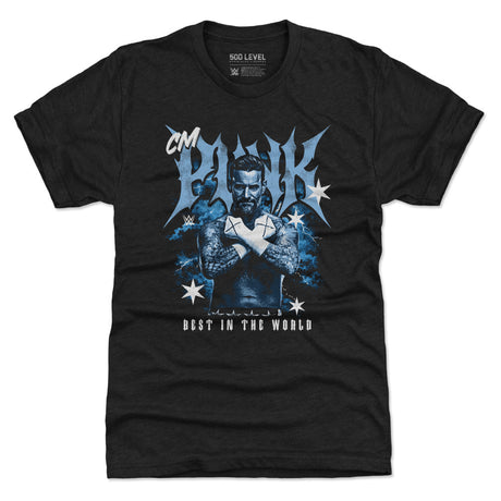 CM Punk Men's Premium T-Shirt | 500 LEVEL