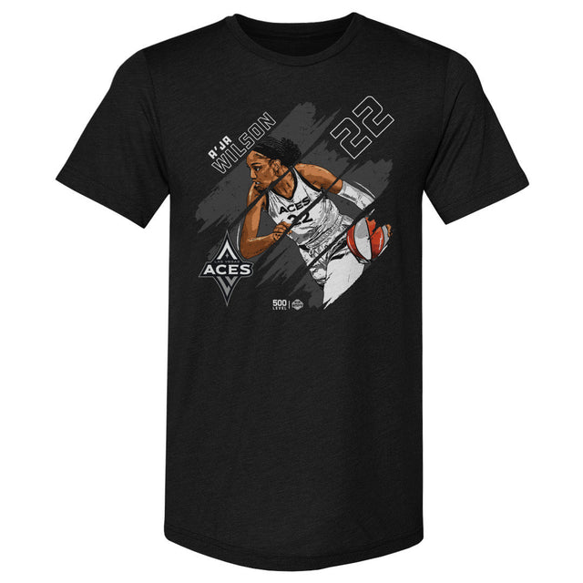 A'ja Wilson Men's Premium T-Shirt | 500 LEVEL