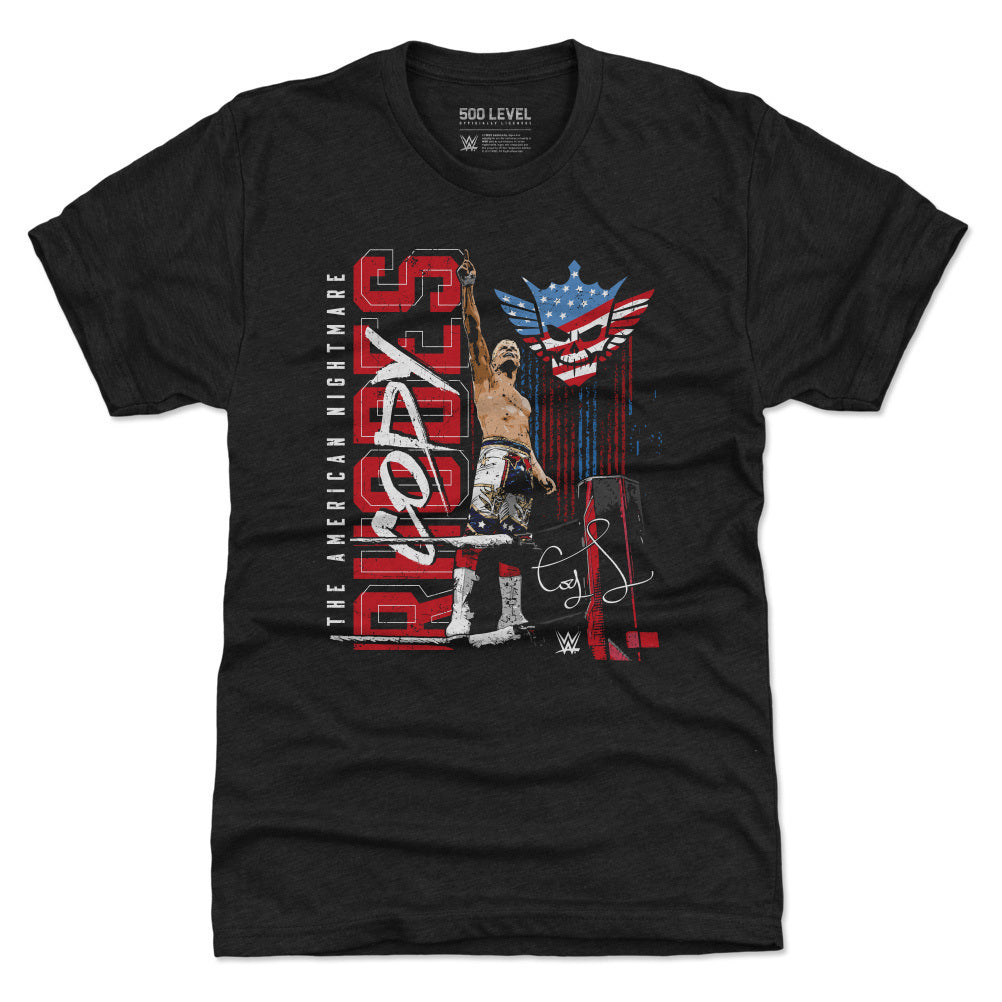 Cody Rhodes Corner Ropes Men's Premium T-Shirt – 500 LEVEL
