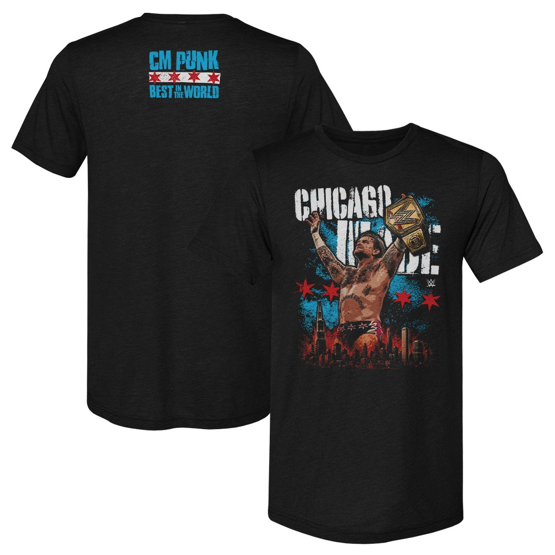 CM Punk Men's Premium T-Shirt | 500 LEVEL