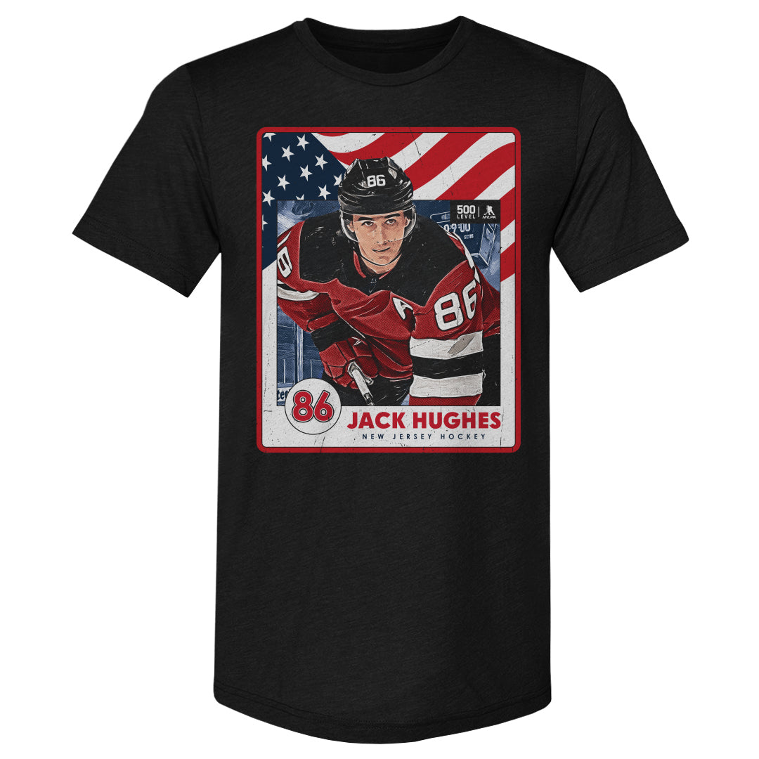 Jack Hughes Men's Premium T-Shirt | 500 LEVEL