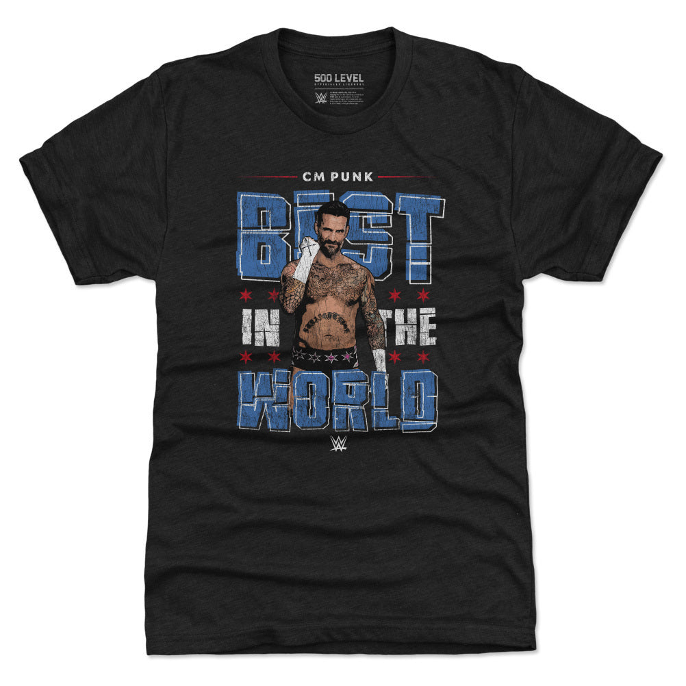 CM Punk Men's Premium T-Shirt | 500 LEVEL