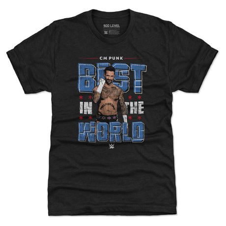 CM Punk Men's Premium T-Shirt | 500 LEVEL
