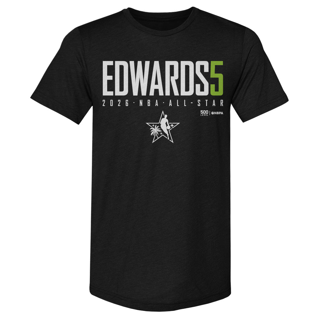 Anthony Edwards Men's Premium T-Shirt | 500 LEVEL
