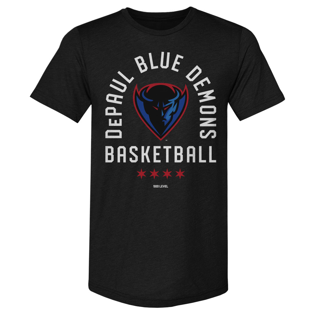DePaul Blue Demons Men's Premium T-Shirt | 500 LEVEL