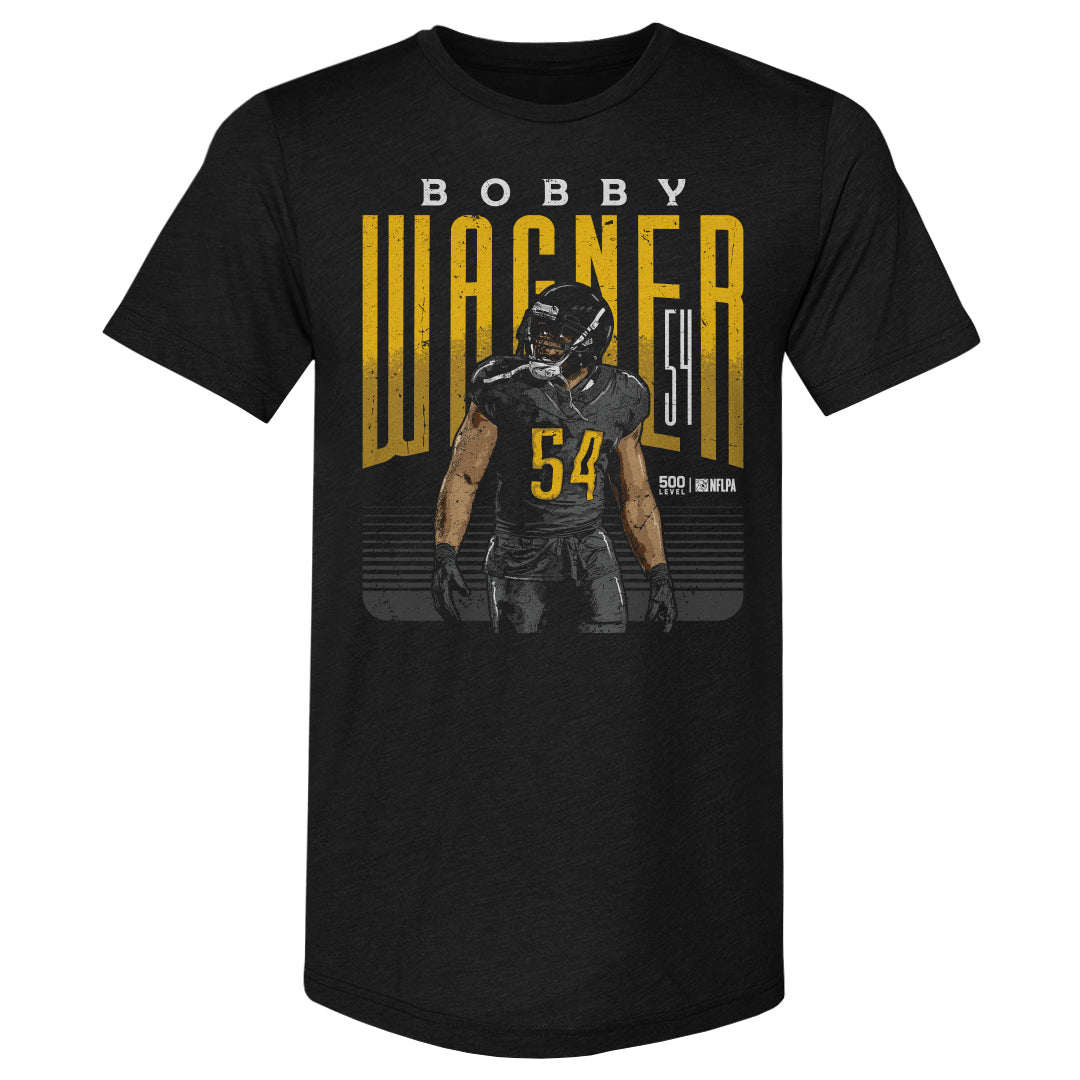 Bobby Wagner Men's Premium T-Shirt | 500 LEVEL