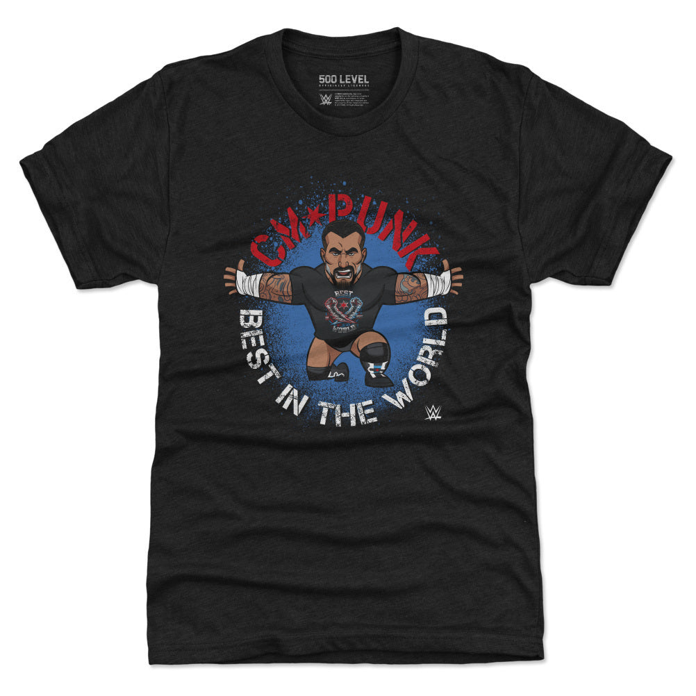 CM Punk Men's Premium T-Shirt | 500 LEVEL