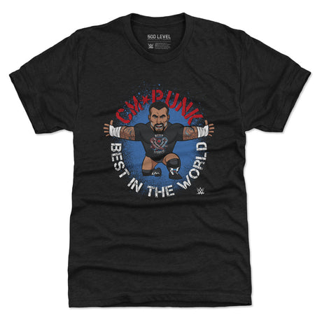 CM Punk Men's Premium T-Shirt | 500 LEVEL