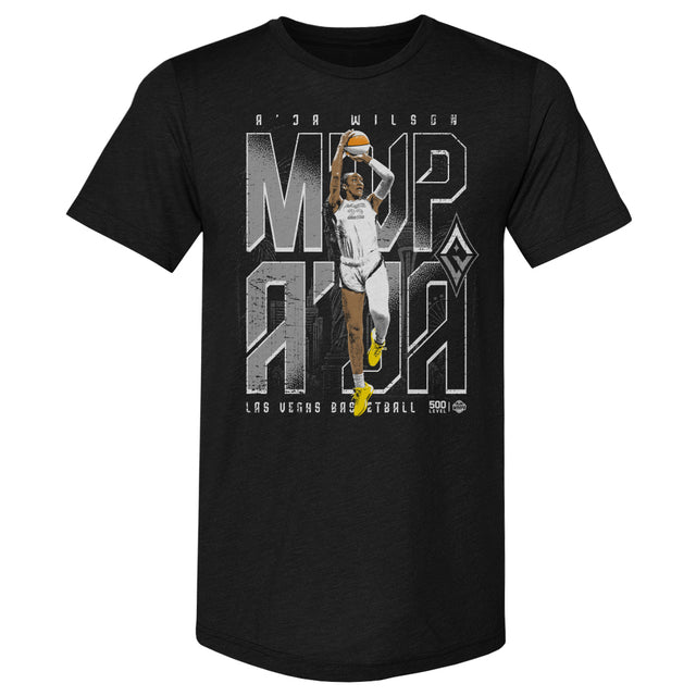 A'ja Wilson Men's Premium T-Shirt | 500 LEVEL