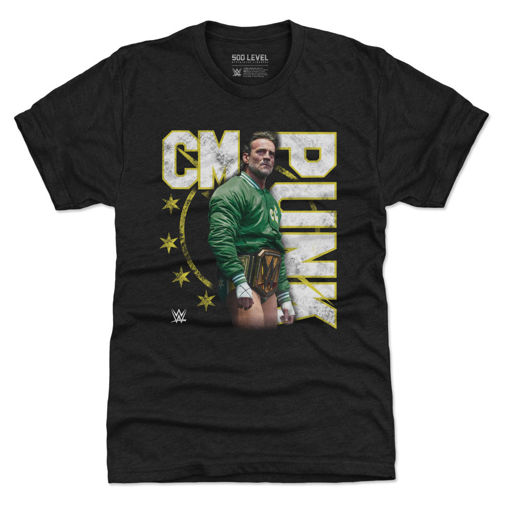 CM Punk Men's Premium T-Shirt | 500 LEVEL