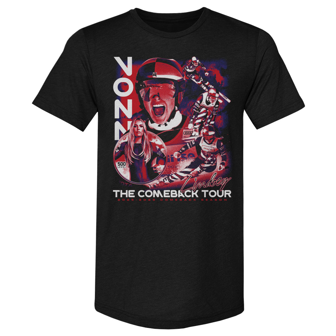 Lindsey Vonn Men's Premium T-Shirt | 500 LEVEL