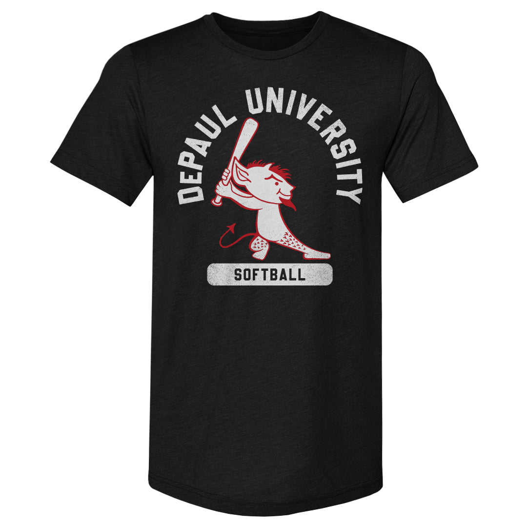 DePaul Blue Demons Men's Premium T-Shirt | 500 LEVEL