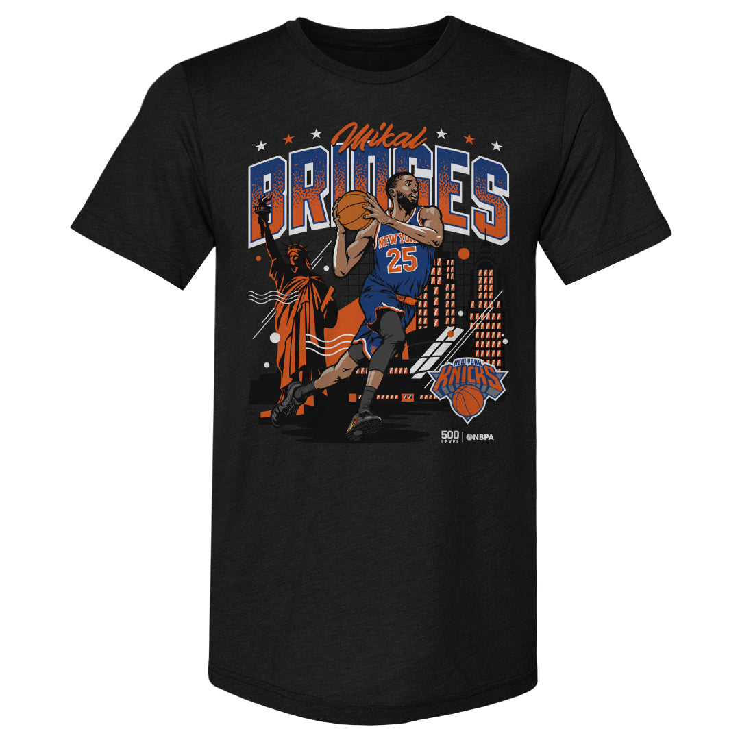 Mikal Bridges Men's Premium T-Shirt | 500 LEVEL